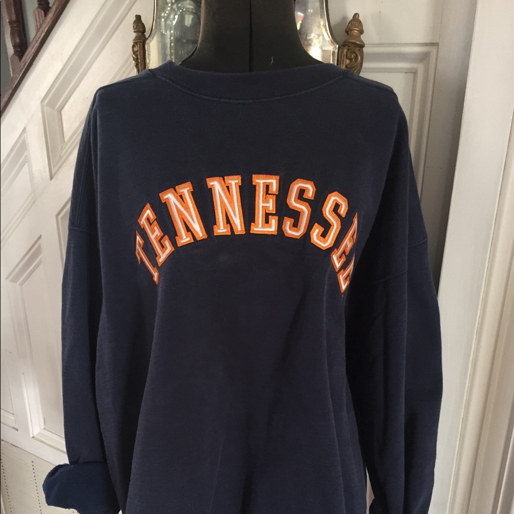 Vintage Collegiate Crewneck - Tennessee - 1980s